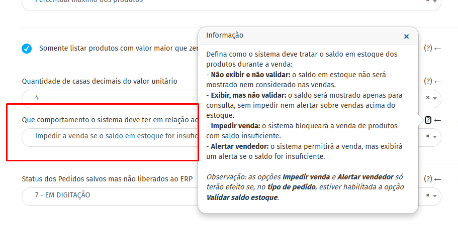 Controle de Estoque