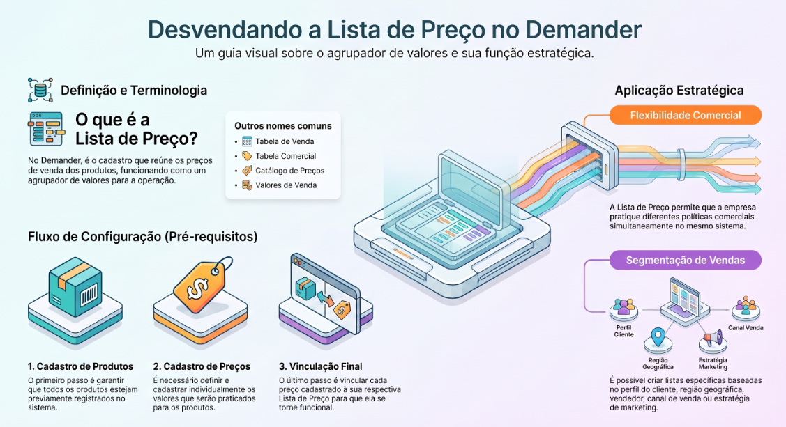 Desvendando a Lista de Preço no Demander