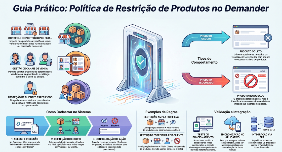 Política de Restrição de Produtos