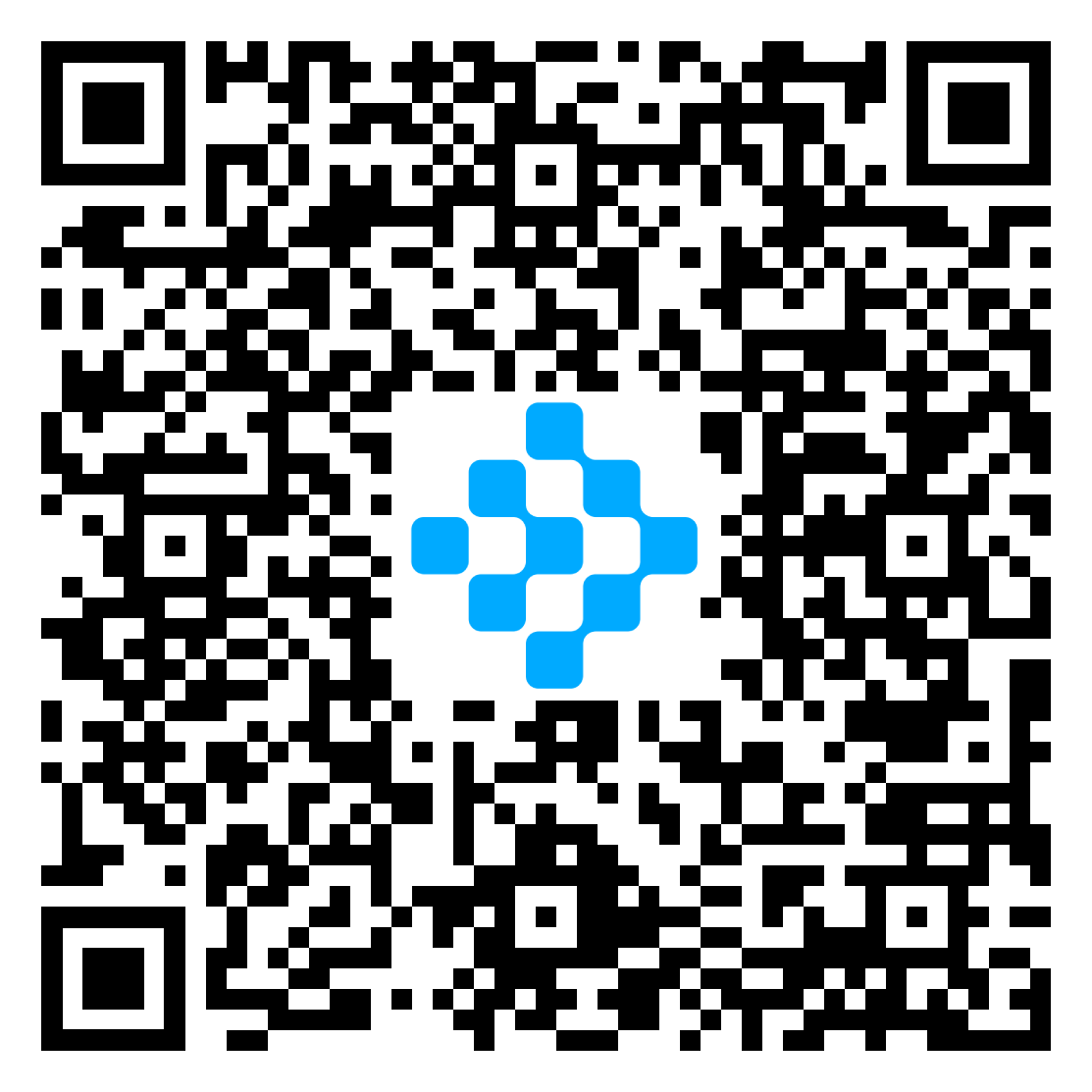 QR Code para baixar o Demander na App Store