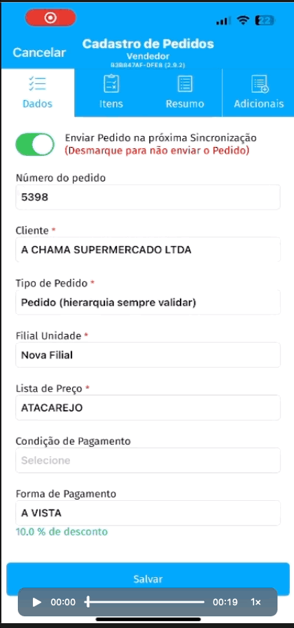 Captura da tela 5