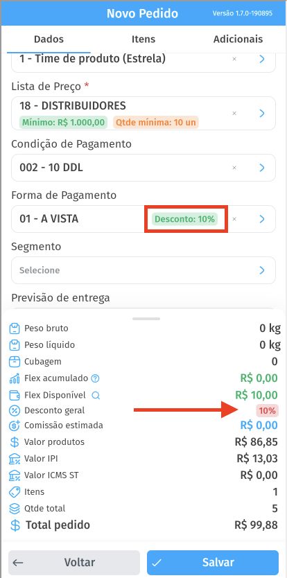 Captura da tela 1