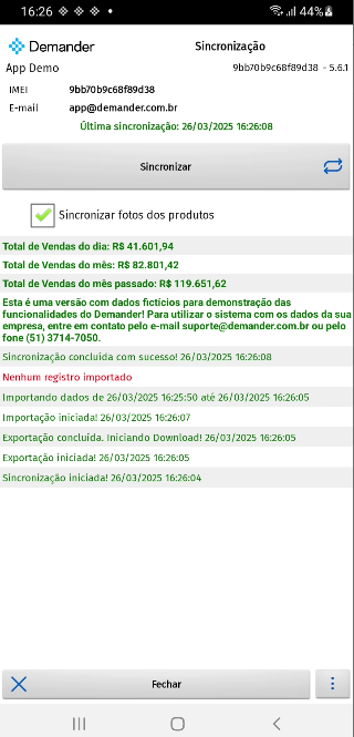 Captura da tela 4