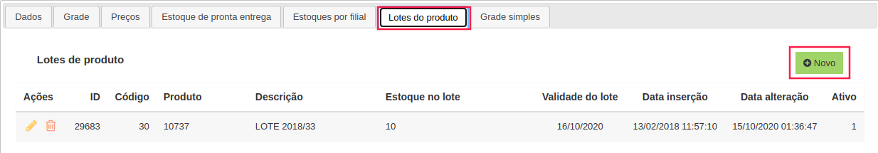 Captura da tela 1
