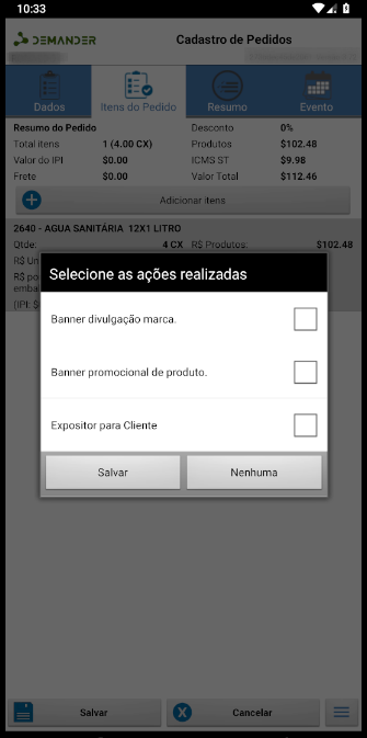 Captura da tela 1