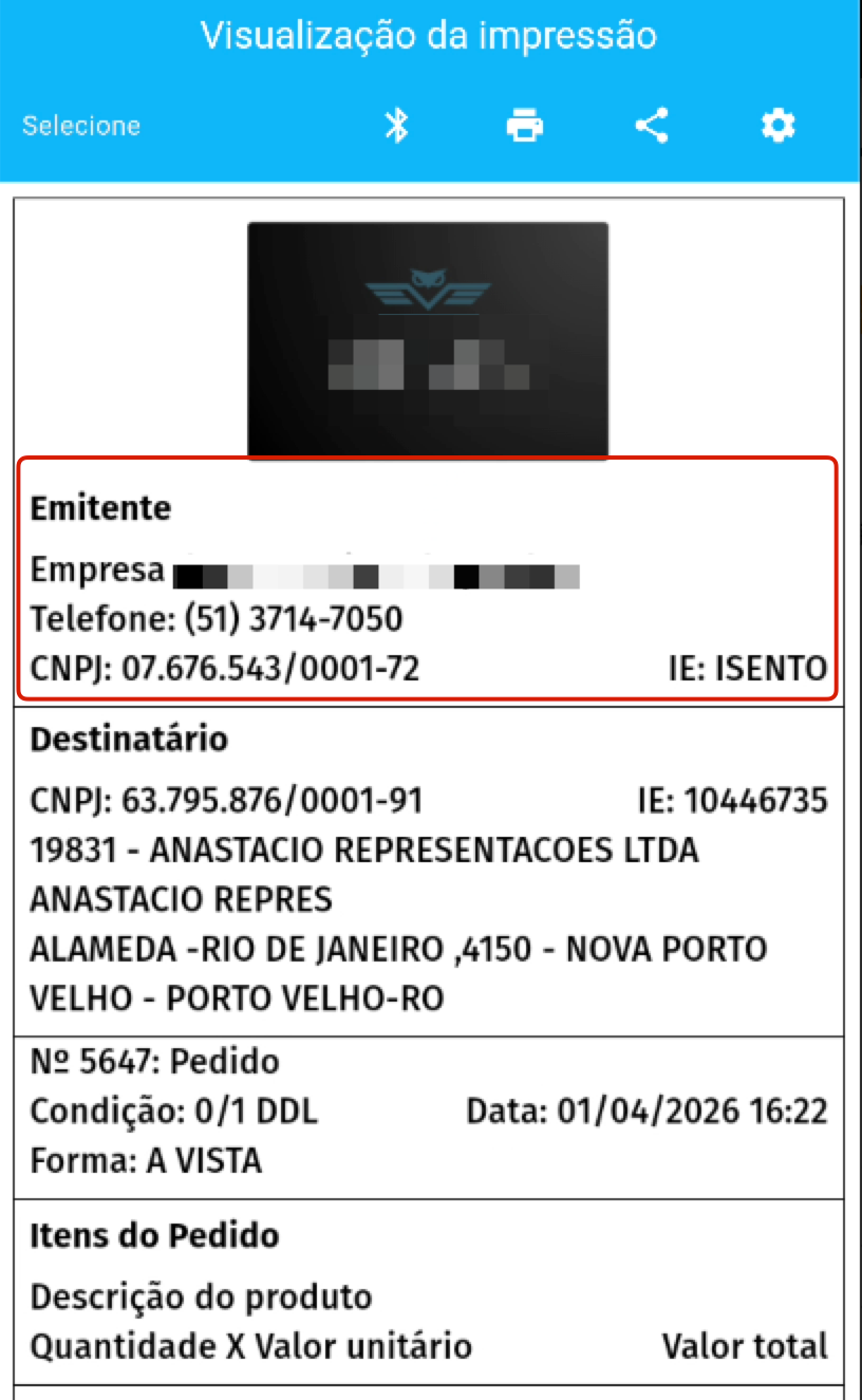 Captura da tela 1